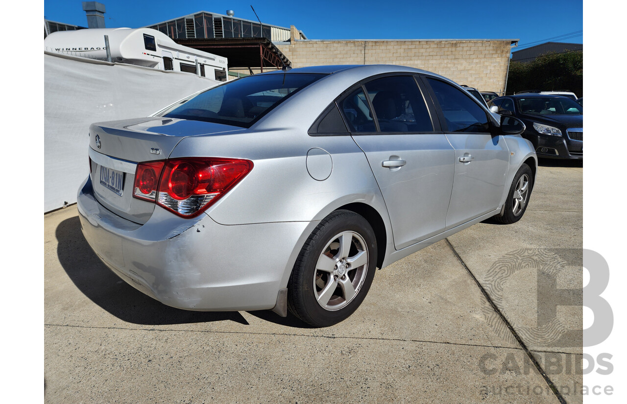 08/2010 Holden Cruze CD FWD JG 4D Sedan Silver 1.8L