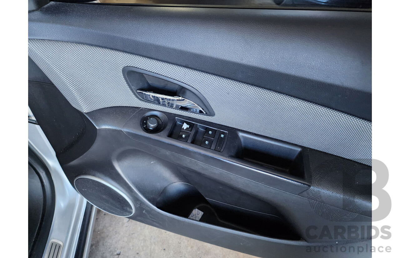 08/2010 Holden Cruze CD FWD JG 4D Sedan Silver 1.8L