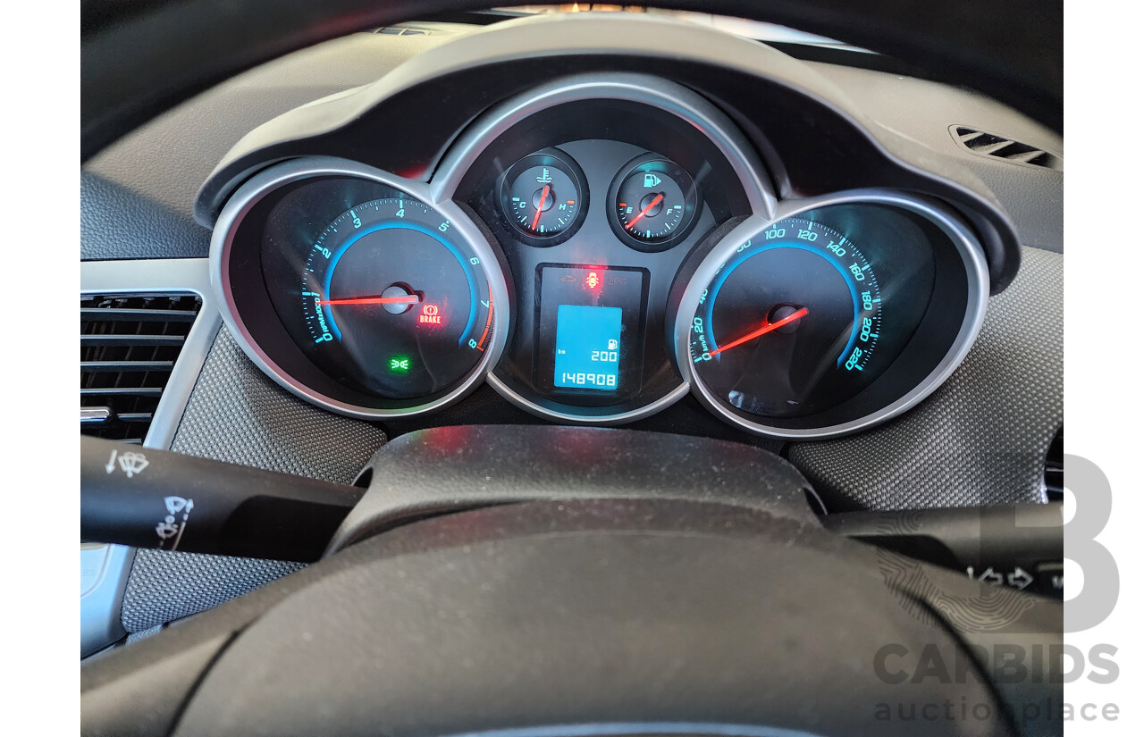 08/2010 Holden Cruze CD FWD JG 4D Sedan Silver 1.8L