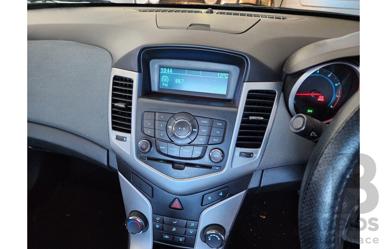 08/2010 Holden Cruze CD FWD JG 4D Sedan Silver 1.8L