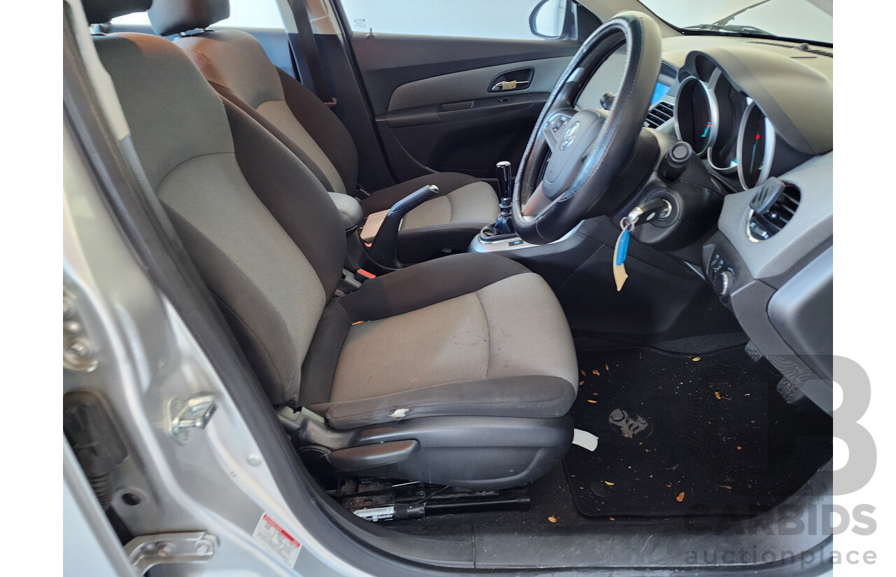 08/2010 Holden Cruze CD FWD JG 4D Sedan Silver 1.8L