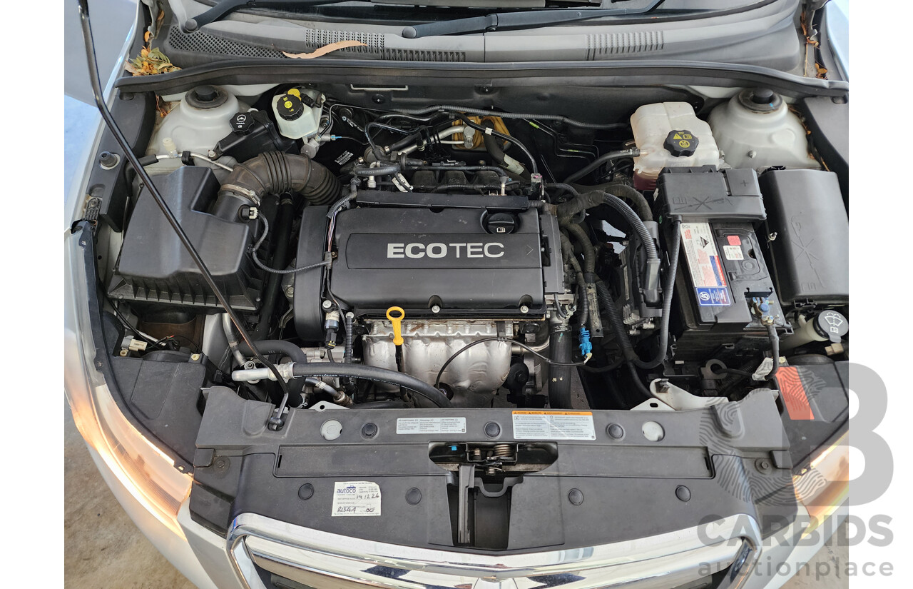 08/2010 Holden Cruze CD FWD JG 4D Sedan Silver 1.8L