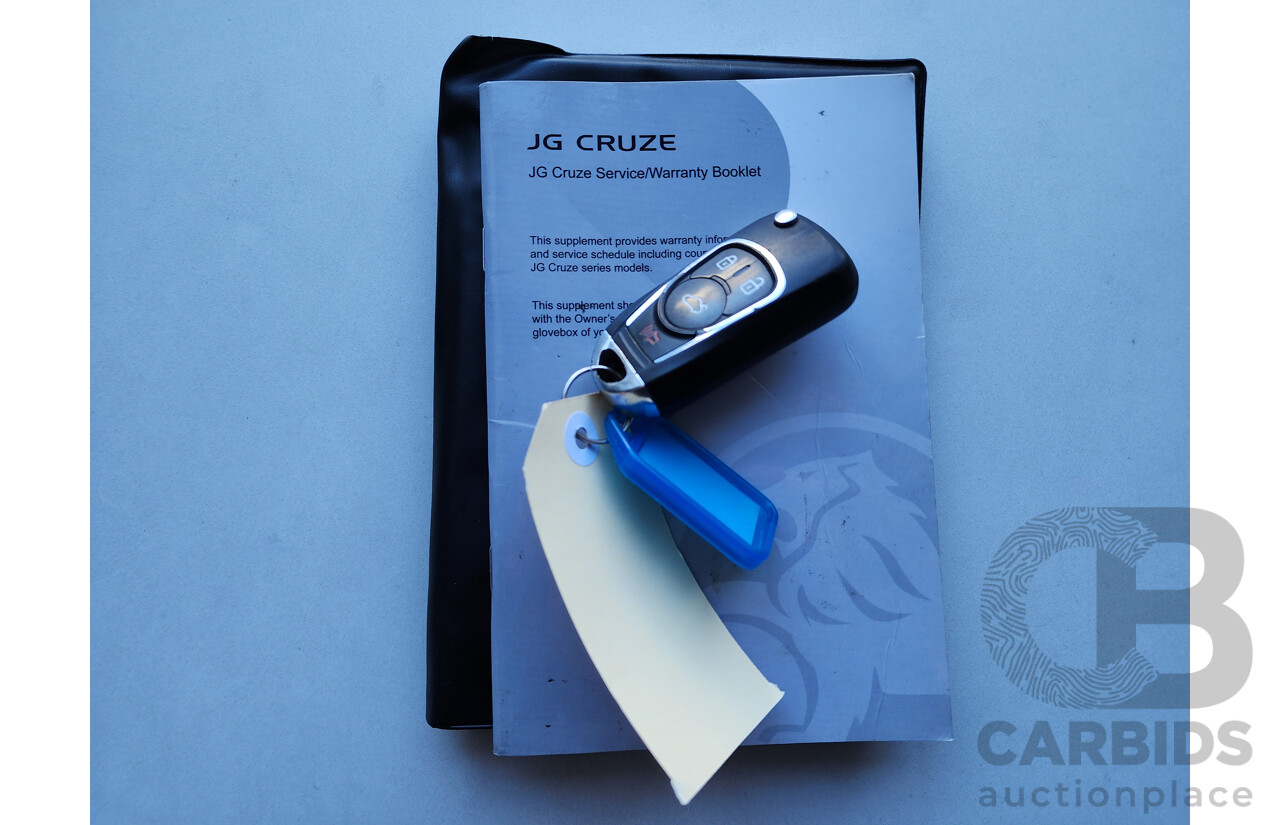 08/2010 Holden Cruze CD FWD JG 4D Sedan Silver 1.8L