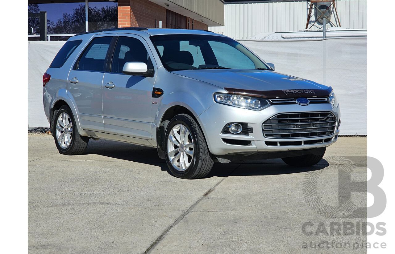 5/2011 Ford Territory TS (4x4) SZ 4d Wagon Silver 2.7L