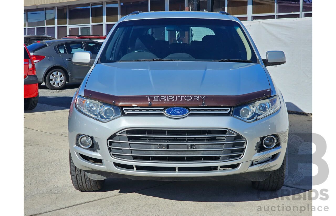 5/2011 Ford Territory TS (4x4) SZ 4d Wagon Silver 2.7L