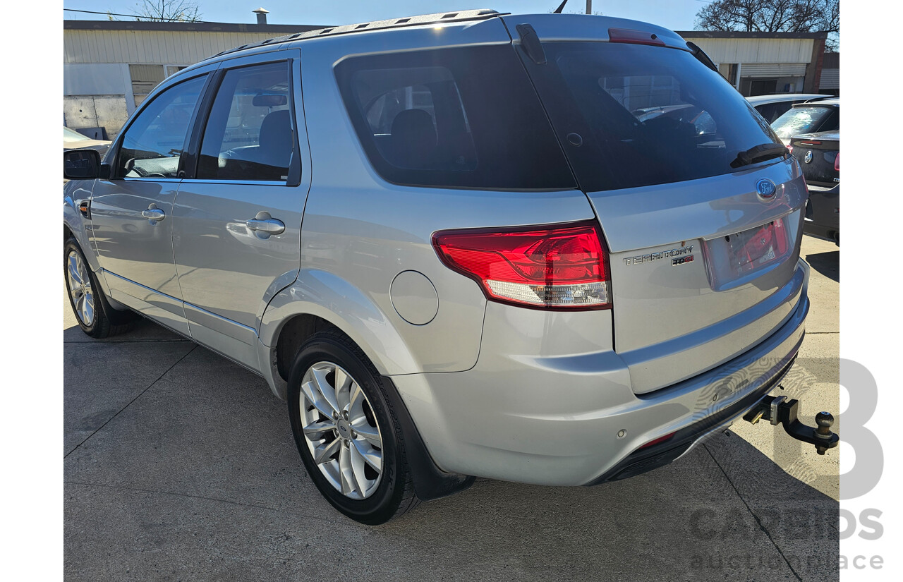 5/2011 Ford Territory TS (4x4) SZ 4d Wagon Silver 2.7L