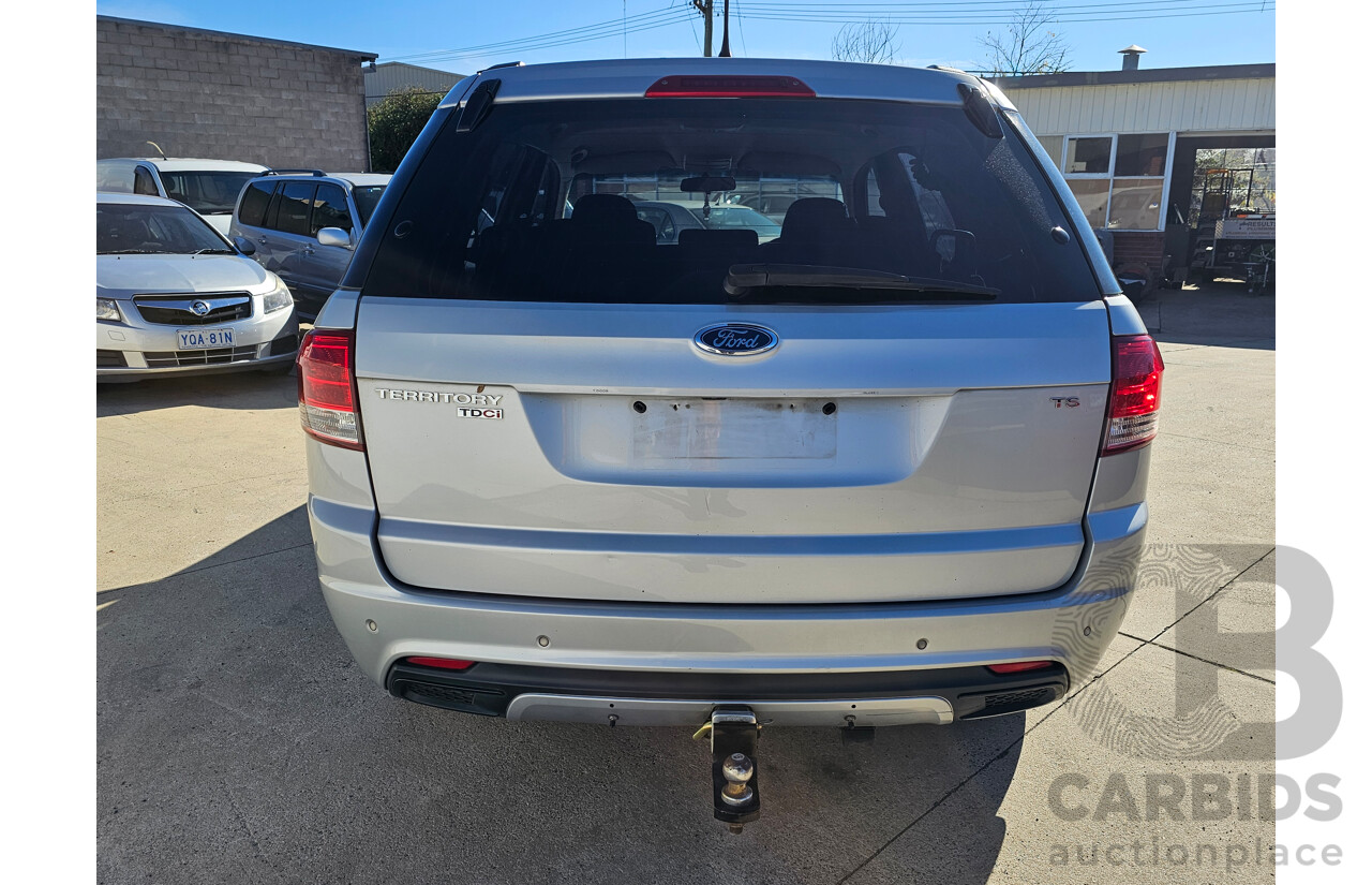 5/2011 Ford Territory TS (4x4) SZ 4d Wagon Silver 2.7L