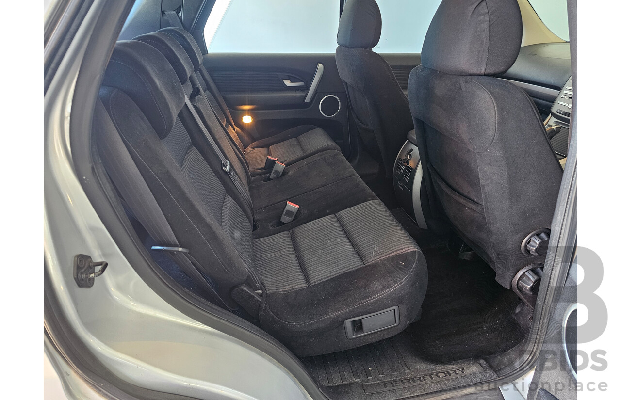 5/2011 Ford Territory TS (4x4) SZ 4d Wagon Silver 2.7L