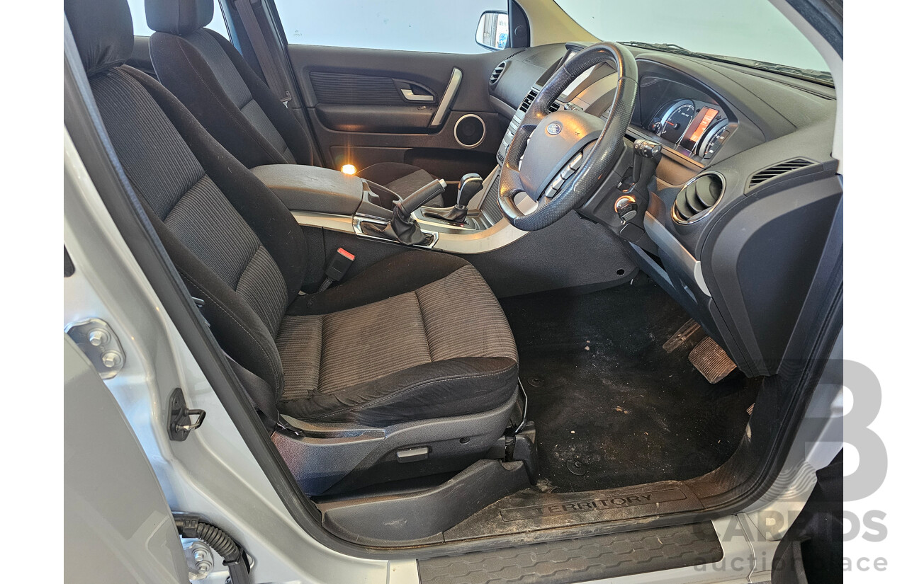 5/2011 Ford Territory TS (4x4) SZ 4d Wagon Silver 2.7L