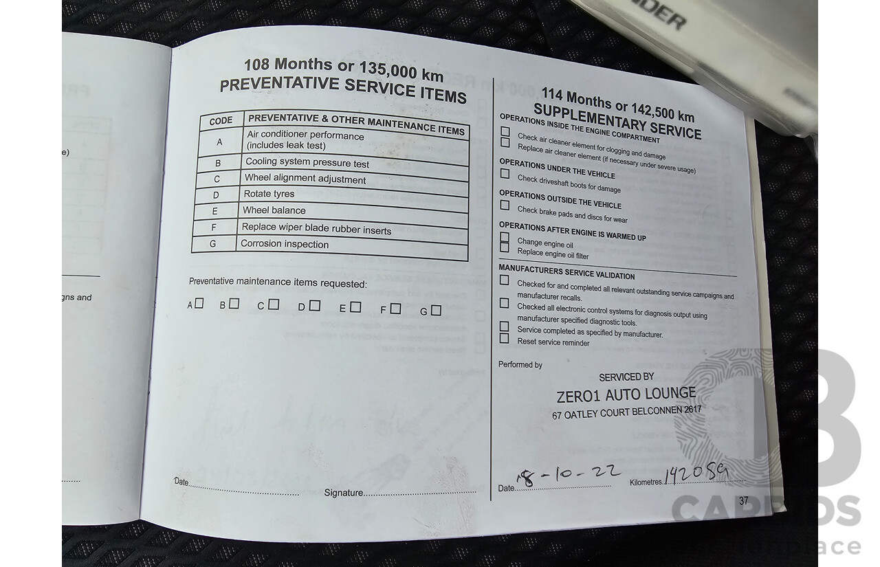 10/2015 Mitsubishi Outlander LS (4x2) ZK MY16 4d Wagon Titanium Metallic Grey 2.0L