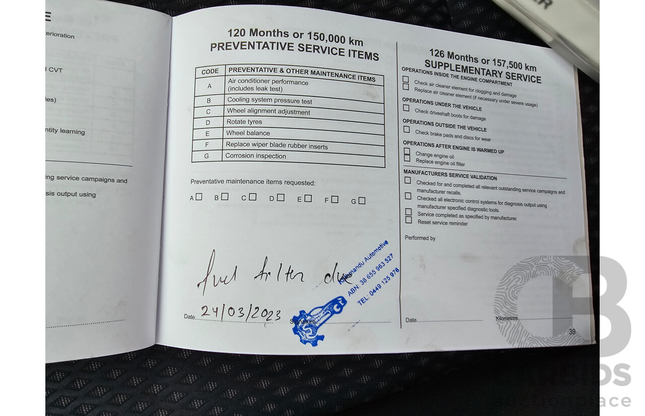 10/2015 Mitsubishi Outlander LS (4x2) ZK MY16 4d Wagon Titanium Metallic Grey 2.0L