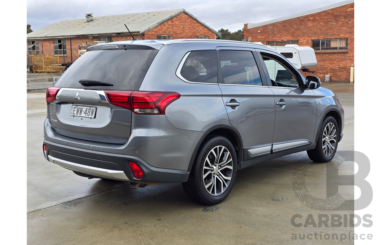 10/2015 Mitsubishi Outlander LS (4x2) ZK MY16 4d Wagon Titanium Metallic Grey 2.0L