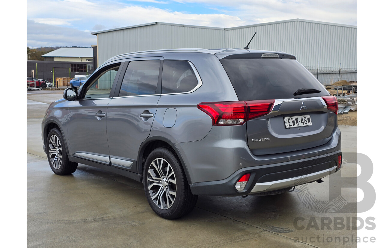 10/2015 Mitsubishi Outlander LS (4x2) ZK MY16 4d Wagon Titanium Metallic Grey 2.0L