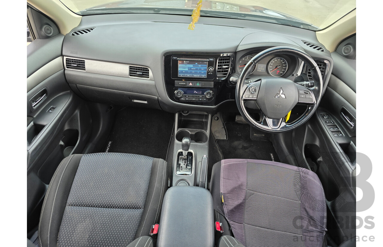 10/2015 Mitsubishi Outlander LS (4x2) ZK MY16 4d Wagon Titanium Metallic Grey 2.0L