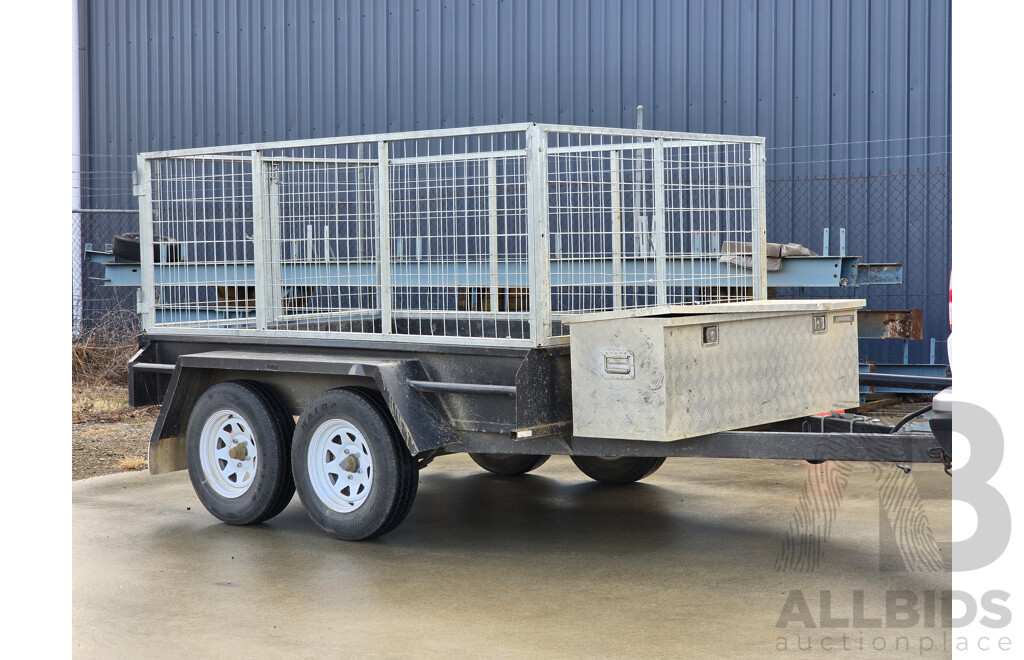 11/2021 Victorian Trailers Dual Axle Caged Box Trailer