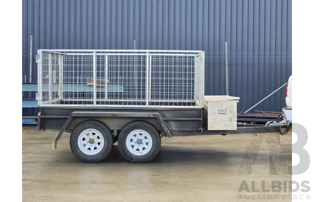 11/2021 Victorian Trailers Dual Axle Caged Box Trailer