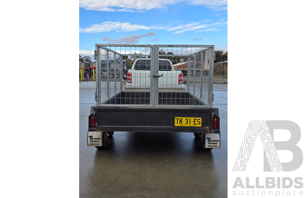 11/2021 Victorian Trailers Dual Axle Caged Box Trailer