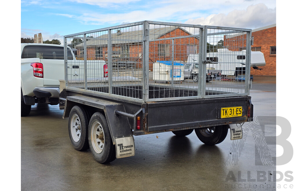 11/2021 Victorian Trailers Dual Axle Caged Box Trailer