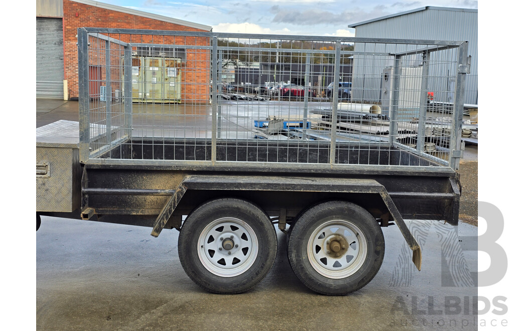 11/2021 Victorian Trailers Dual Axle Caged Box Trailer