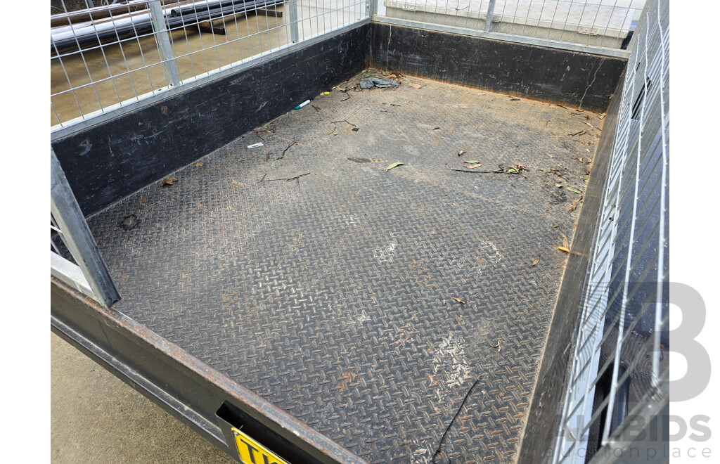 11/2021 Victorian Trailers Dual Axle Caged Box Trailer