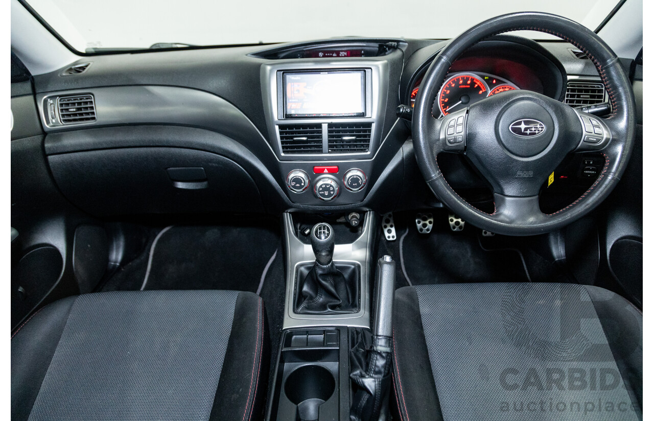 1/2009 Subaru Impreza WRX (AWD) MY09 5d Hatchback Red Turbo 2.5L