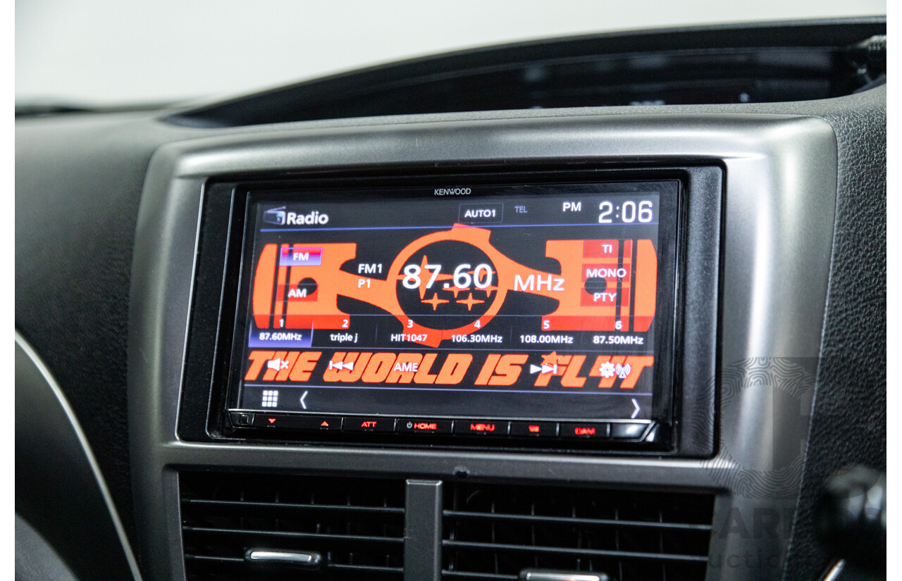 1/2009 Subaru Impreza WRX (AWD) MY09 5d Hatchback Red Turbo 2.5L