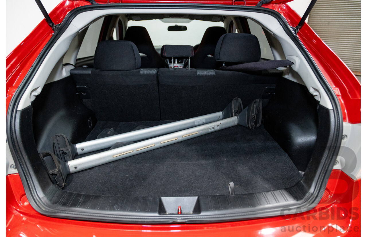 1/2009 Subaru Impreza WRX (AWD) MY09 5d Hatchback Red Turbo 2.5L