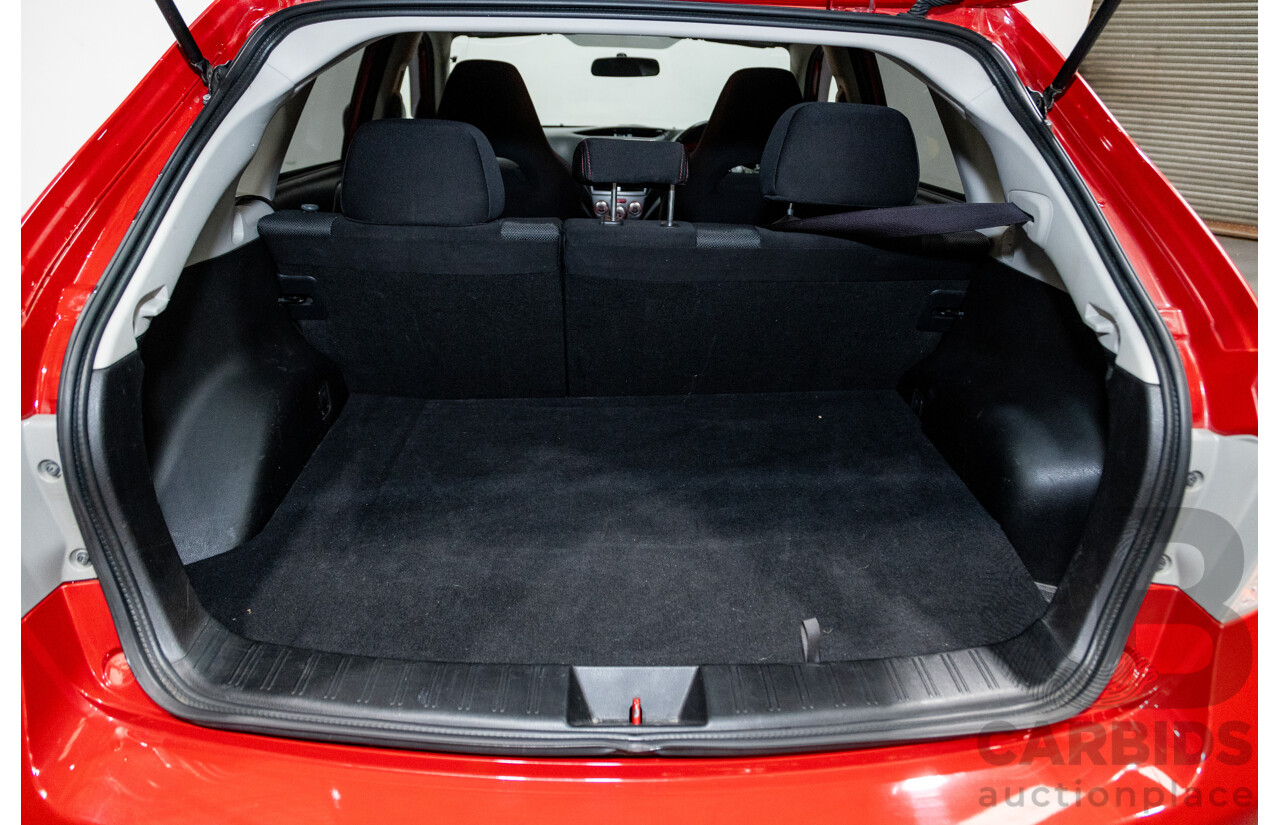 1/2009 Subaru Impreza WRX (AWD) MY09 5d Hatchback Red Turbo 2.5L