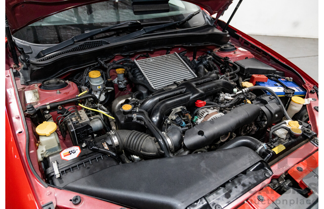 1/2009 Subaru Impreza WRX (AWD) MY09 5d Hatchback Red Turbo 2.5L