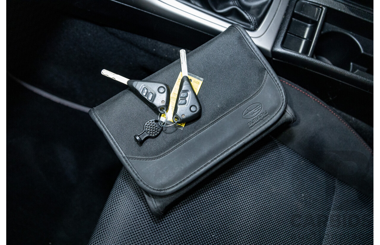 1/2009 Subaru Impreza WRX (AWD) MY09 5d Hatchback Red Turbo 2.5L