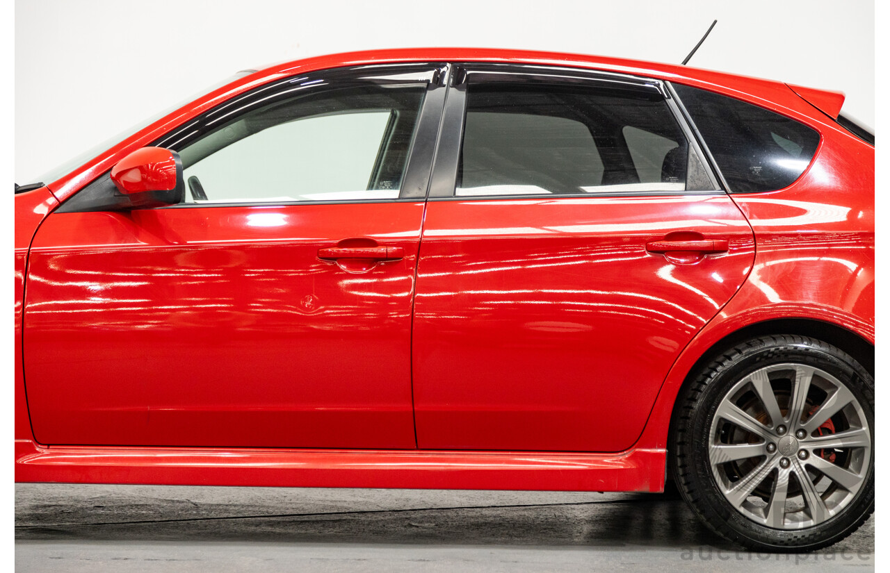 1/2009 Subaru Impreza WRX (AWD) MY09 5d Hatchback Red Turbo 2.5L