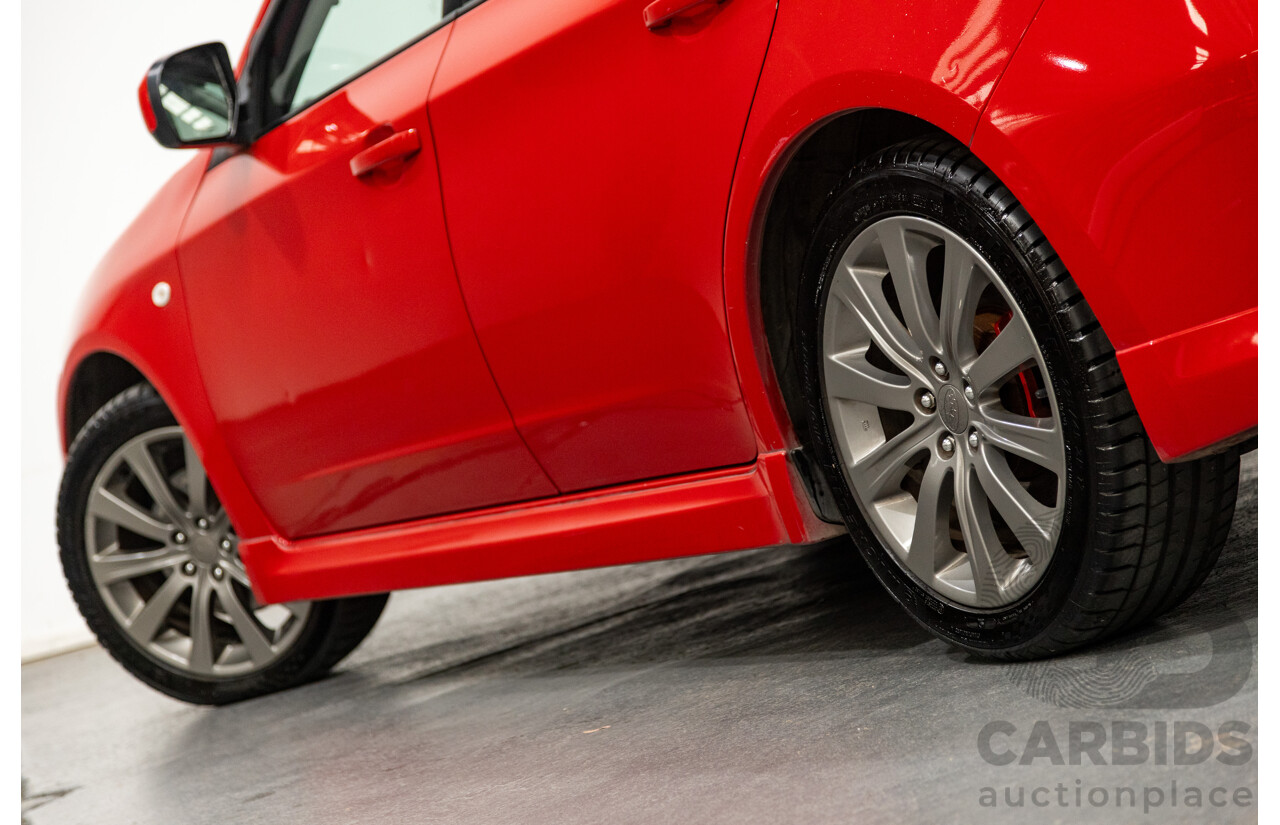 1/2009 Subaru Impreza WRX (AWD) MY09 5d Hatchback Red Turbo 2.5L