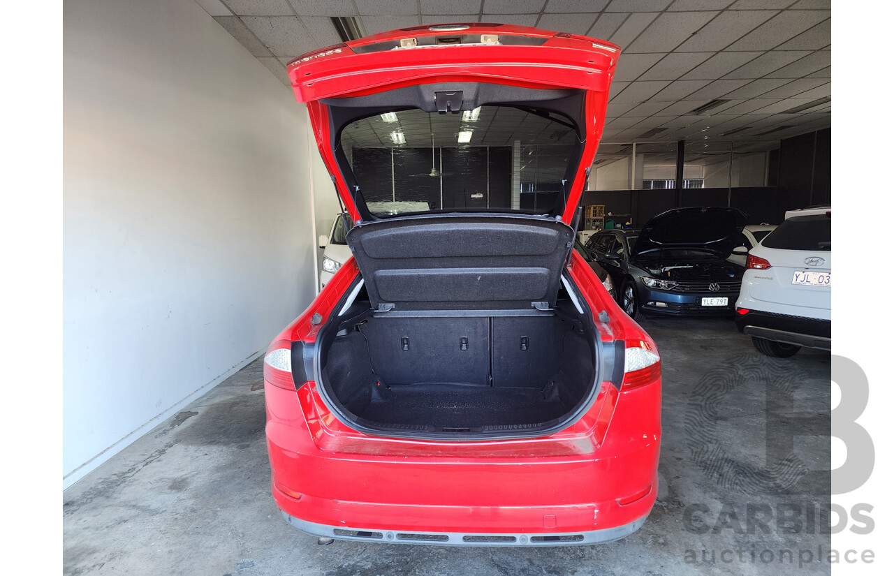 09/2008 Ford Mondeo TDCi FWD MA 5D Hatchback Red 2.0L