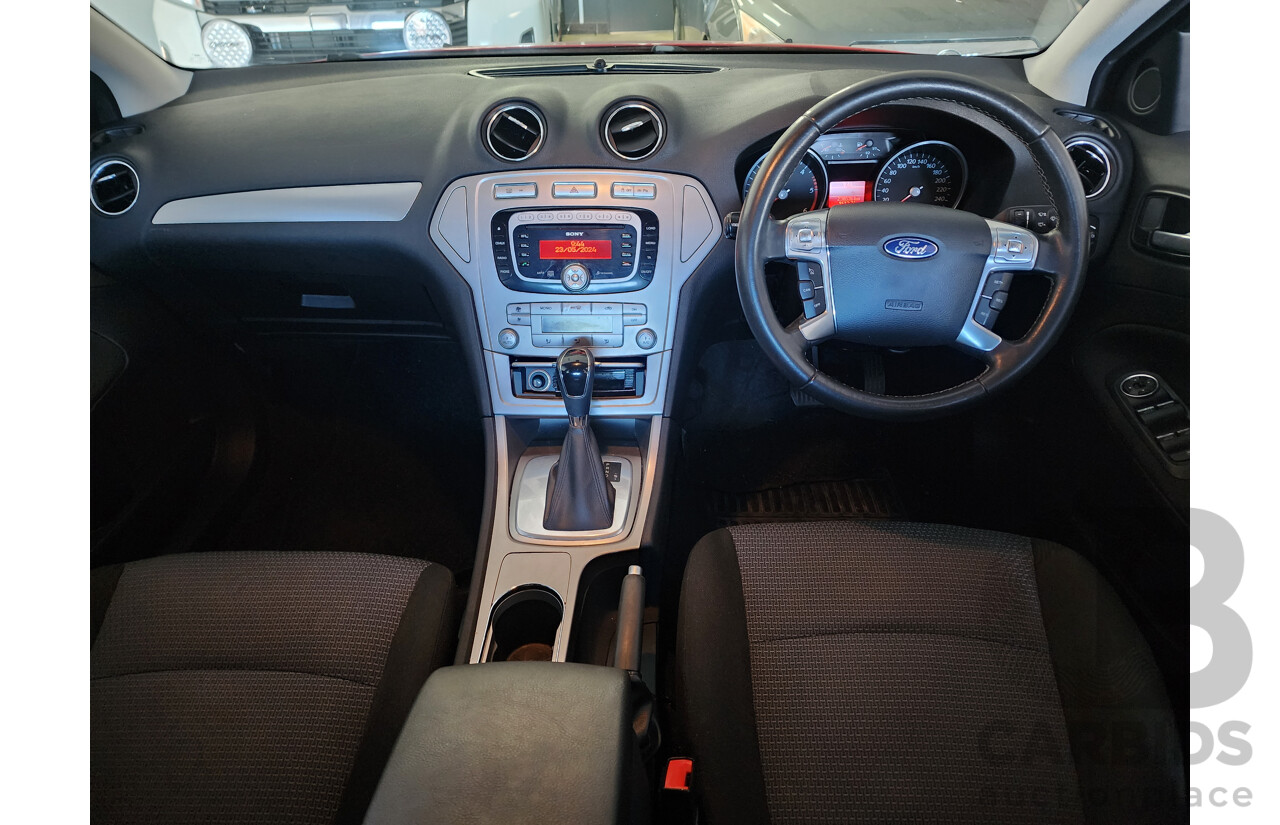 09/2008 Ford Mondeo TDCi FWD MA 5D Hatchback Red 2.0L