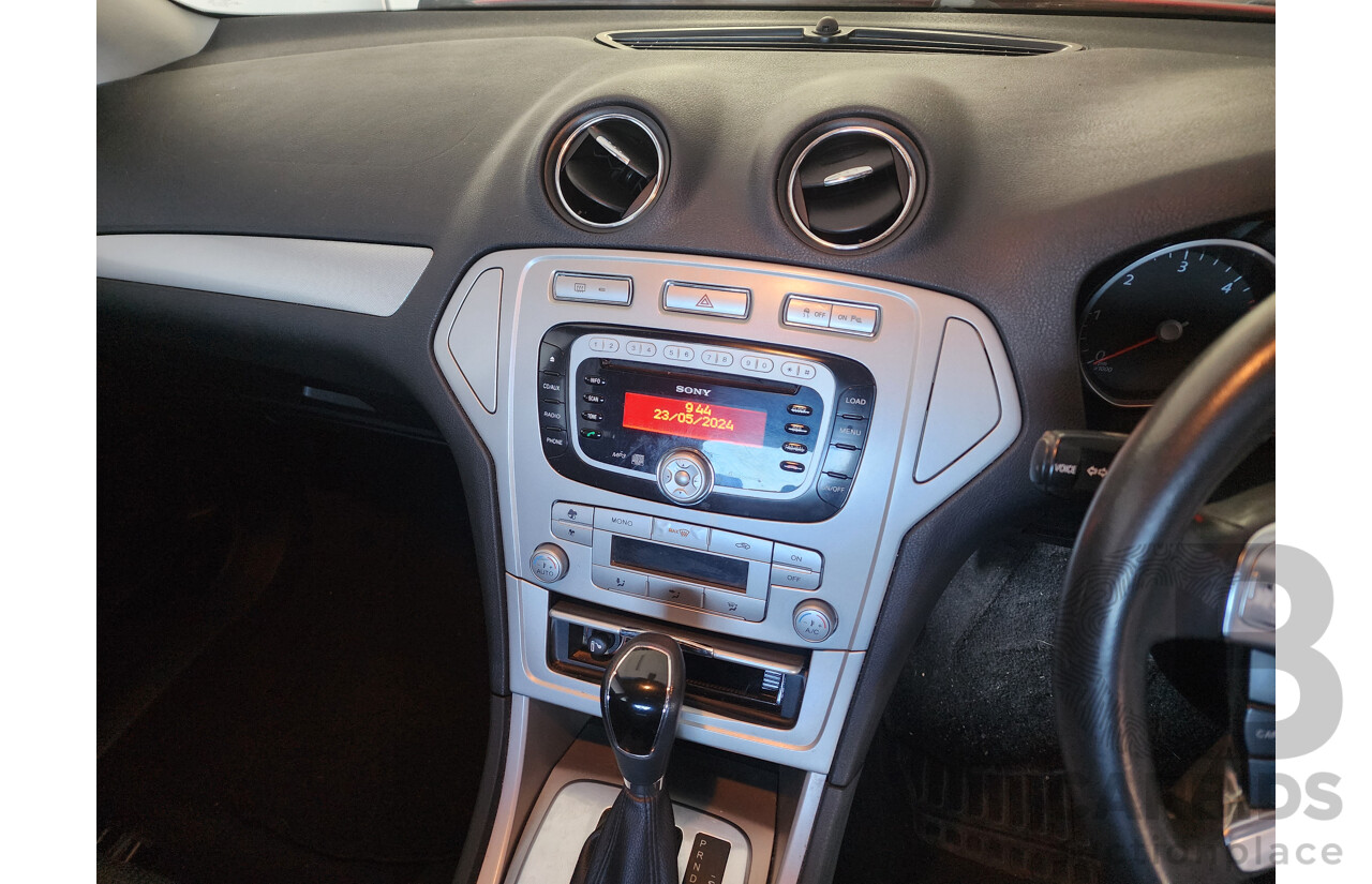 09/2008 Ford Mondeo TDCi FWD MA 5D Hatchback Red 2.0L