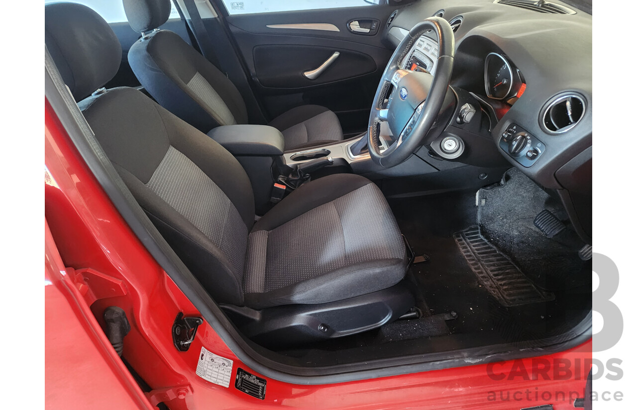 09/2008 Ford Mondeo TDCi FWD MA 5D Hatchback Red 2.0L