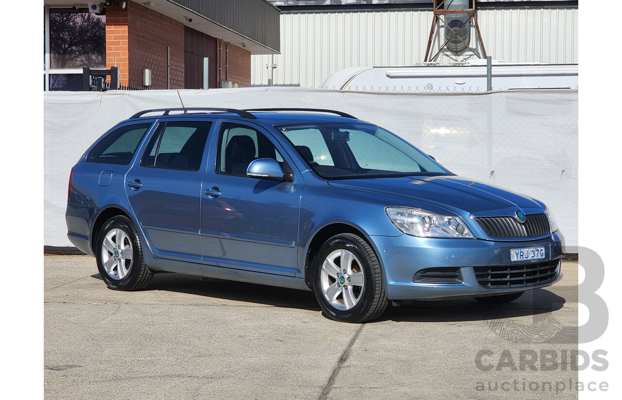08/2011 Skoda Octavia 90 TSI FWD 1Z MY11 4D Wagon Grey 1.4L