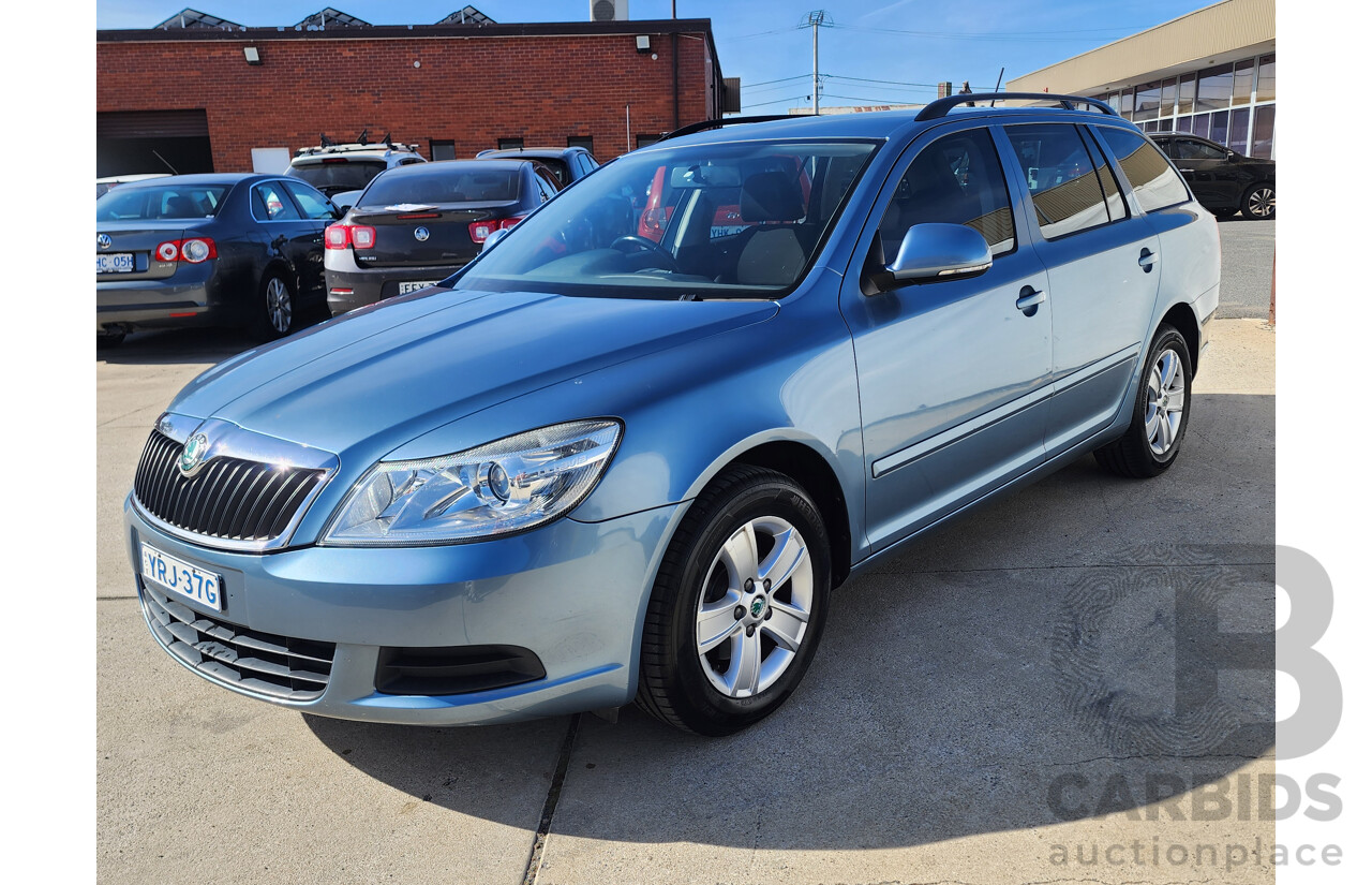 08/2011 Skoda Octavia 90 TSI FWD 1Z MY11 4D Wagon Grey 1.4L