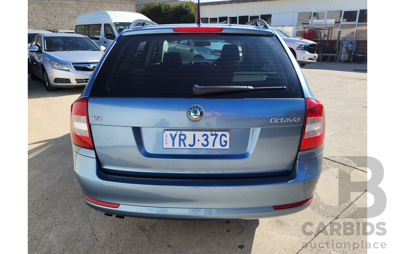 08/2011 Skoda Octavia 90 TSI FWD 1Z MY11 4D Wagon Grey 1.4L
