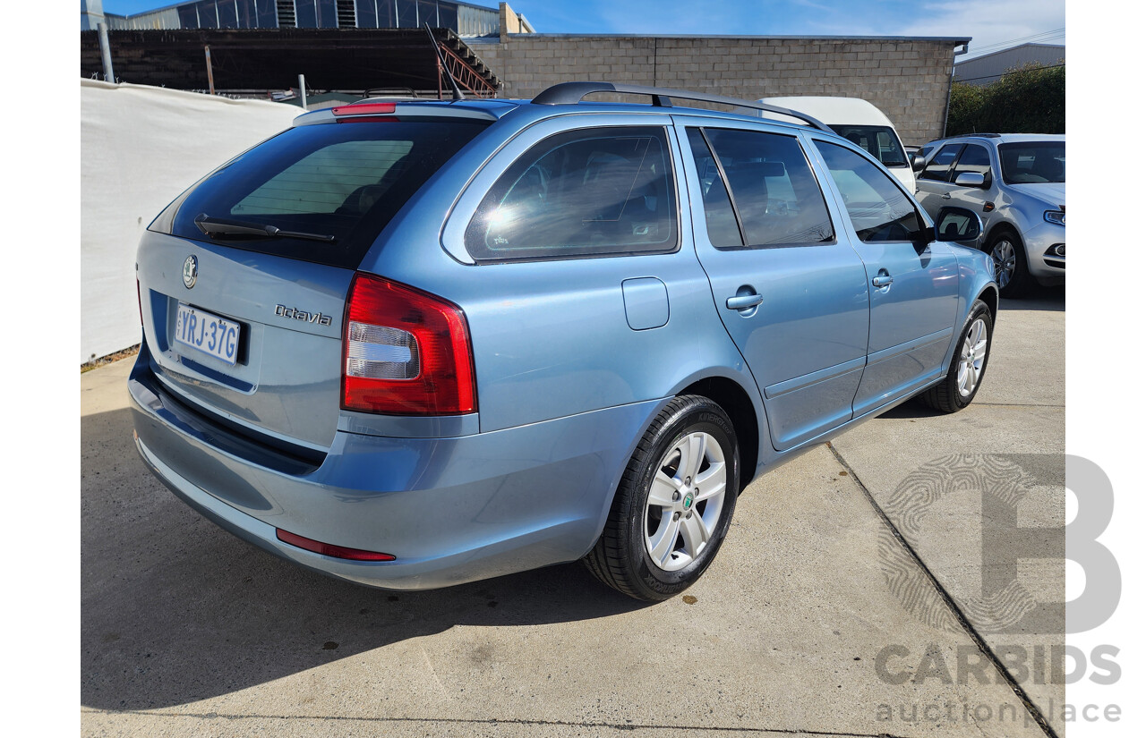 08/2011 Skoda Octavia 90 TSI FWD 1Z MY11 4D Wagon Grey 1.4L