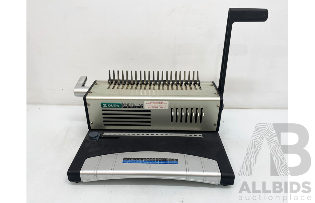 QUPA (MQUPAS68) Comb Binder