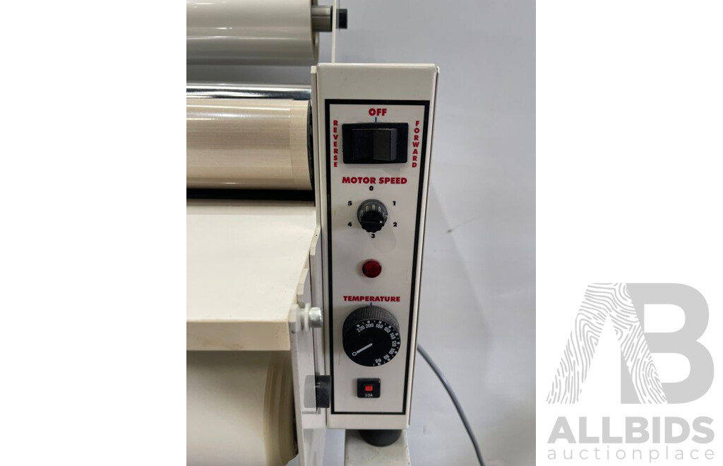 Emseal Compact Thermal Laminating Machine and Rolls of Laminating Film