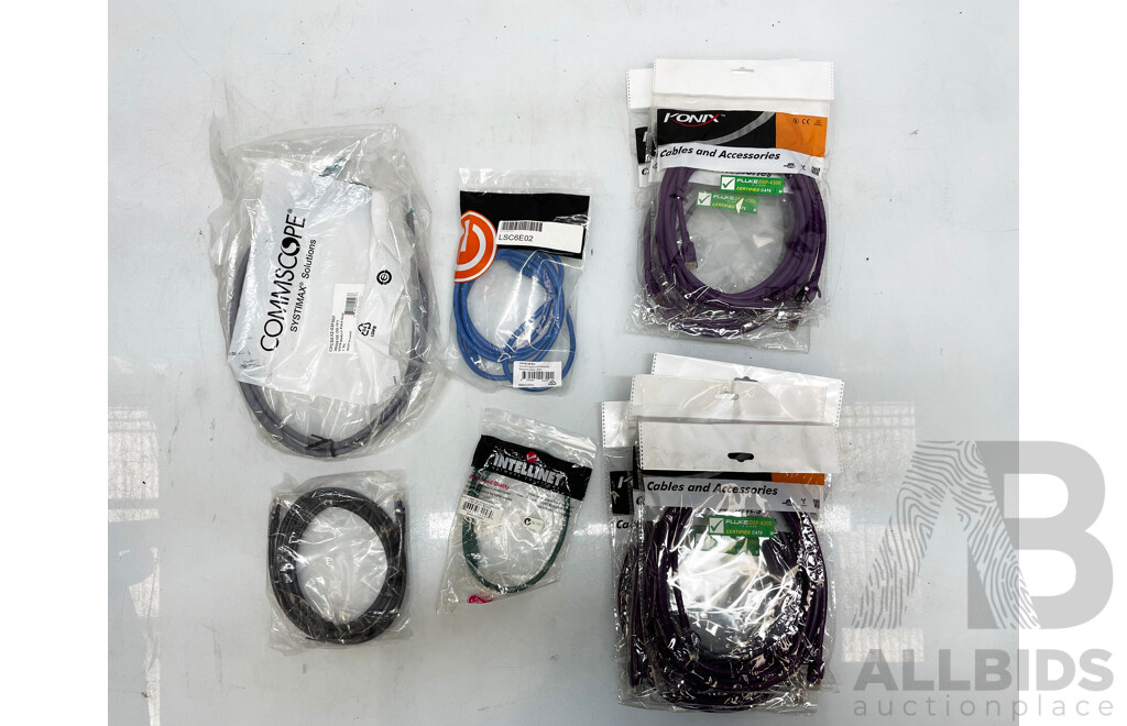 Assorted Ethernet Cables Lot of - Lot 1540780 | ALLBIDS
