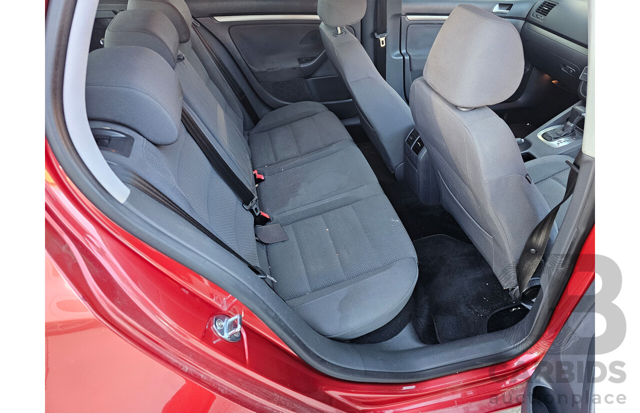 1/2007 Volkswagen Golf 2.0 TDI Comfortline 1K 5d Hatchback Red 2.0L