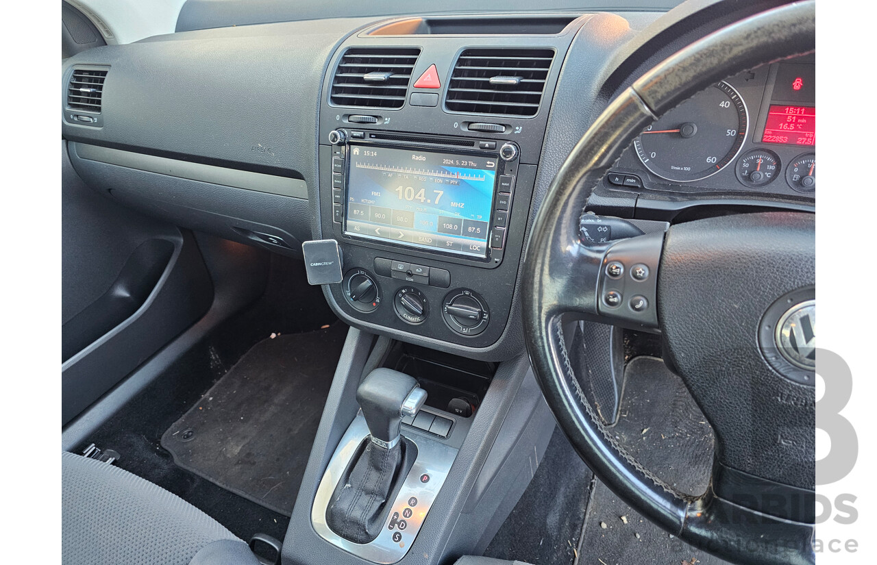 1/2007 Volkswagen Golf 2.0 TDI Comfortline 1K 5d Hatchback Red 2.0L