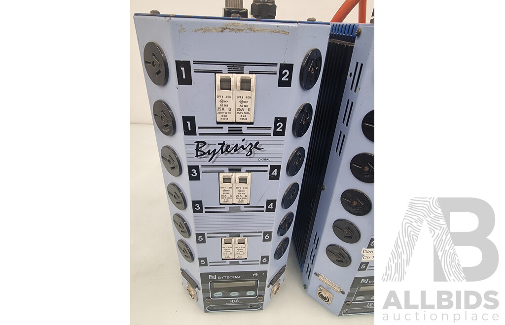 Bytecraft Bytesize 3 Phase 12 Channel Dimmer - Lot of 3