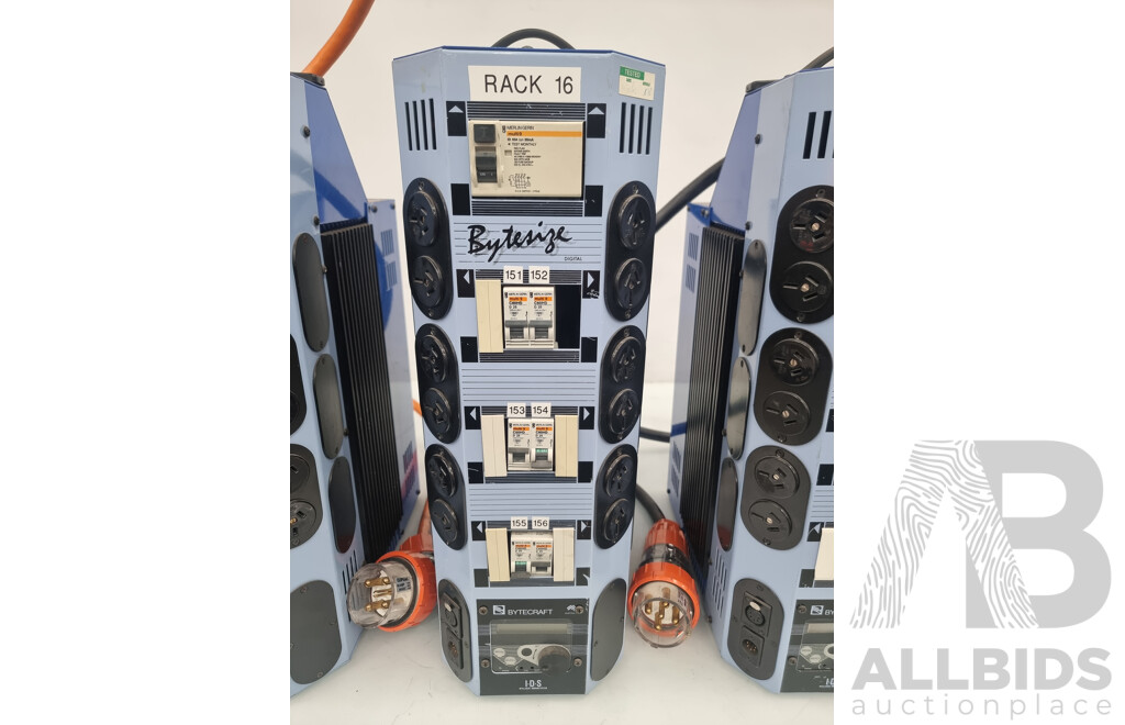 Bytecraft Bytesize 3 Phase 12 Channel Dimmer - Lot of 3