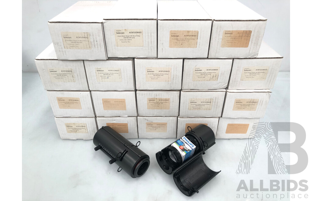 Philips Selecon 10 Watt LED Accent Beam Shaper - Lot of 19 - Brand New