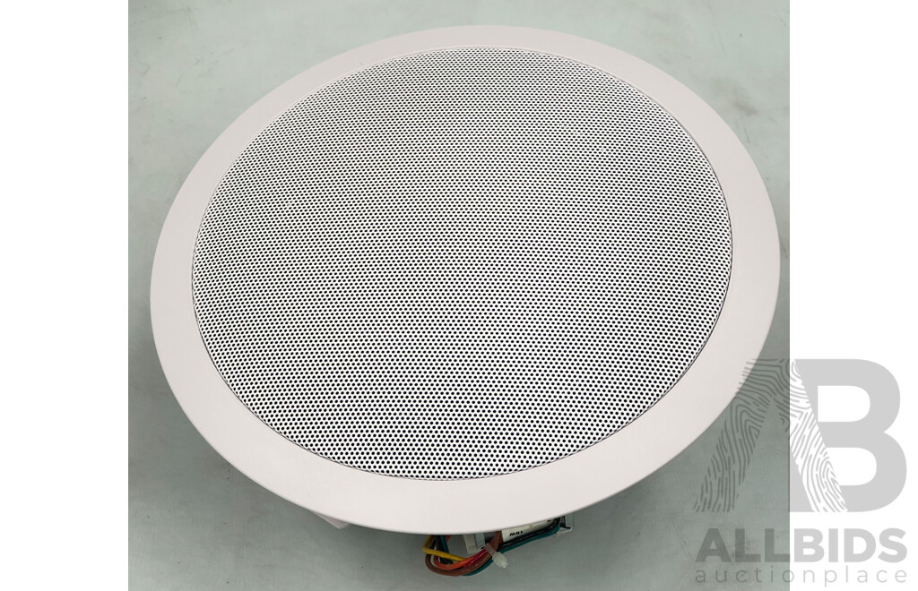 Bosch BCS-CS8BW 8 Inch(200mm) Ceiling Speakers - Lot of Two - New