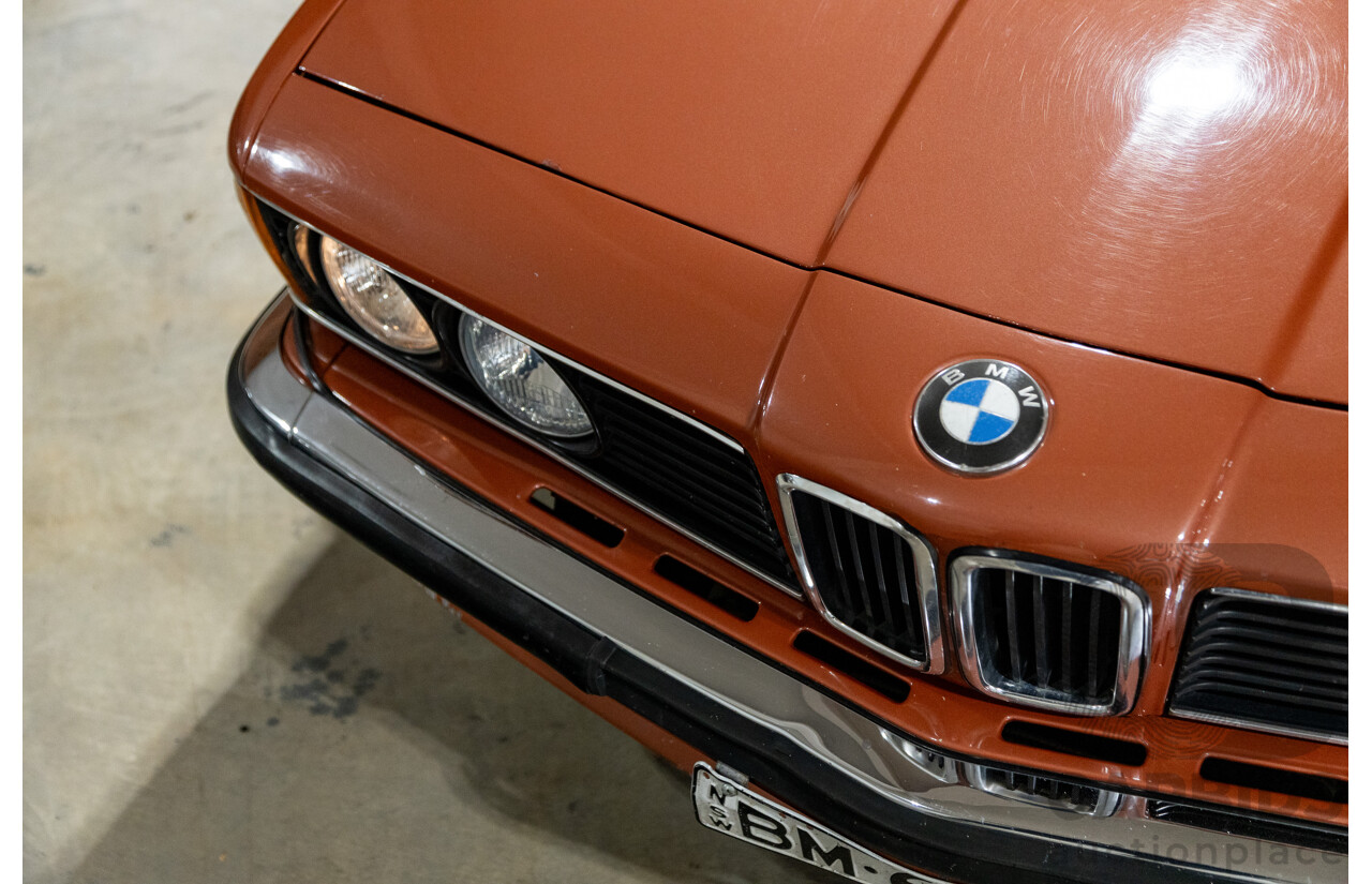 6/1982 BMW 635CSi A E24 2d Coupe Kastanienrot Metallic Red 3.4L - South African Import from the 1980s